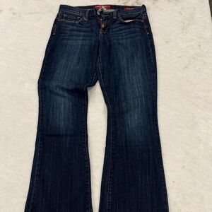 Lucky Brand Deep Blue Wide Leg Jeans
